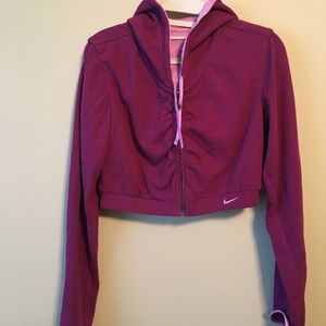 Nike lined shorty jacket